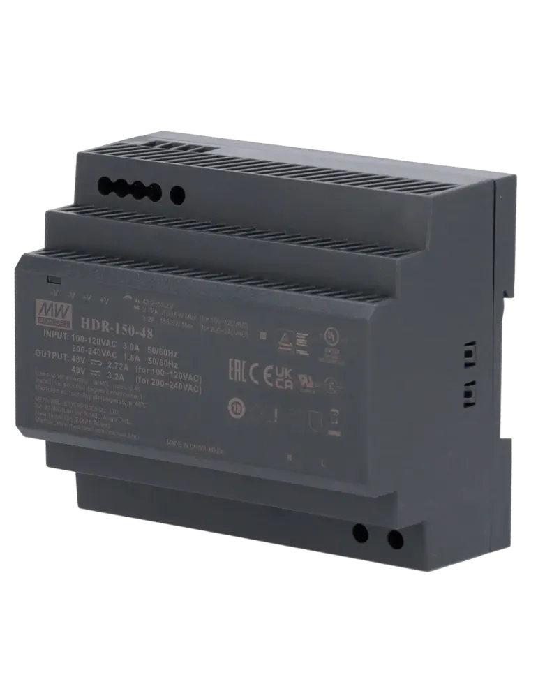 MARCA BLANCA Fuente de alimentación - Salida DC 48 V / 3.2 A / 150 W -