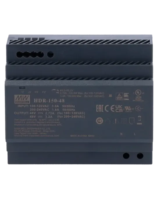 MARCA BLANCA Fuente de alimentación - Salida DC 48 V / 3.2 A / 150 W -