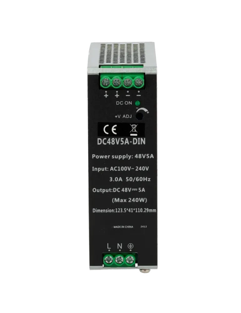 MARCA BLANCA Fuente de alimentación conmutada - Salida DC 48 V 5 A / 2