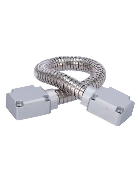 SIB Pasacables para puertas - Tubo flexible de 16 mm de diámetro - Mat