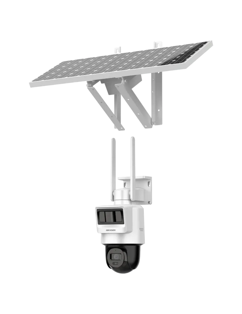 HIKVISION PRO Cámara IP domo PT Solar 4G - Resolución 4 Mpx (2560x1440