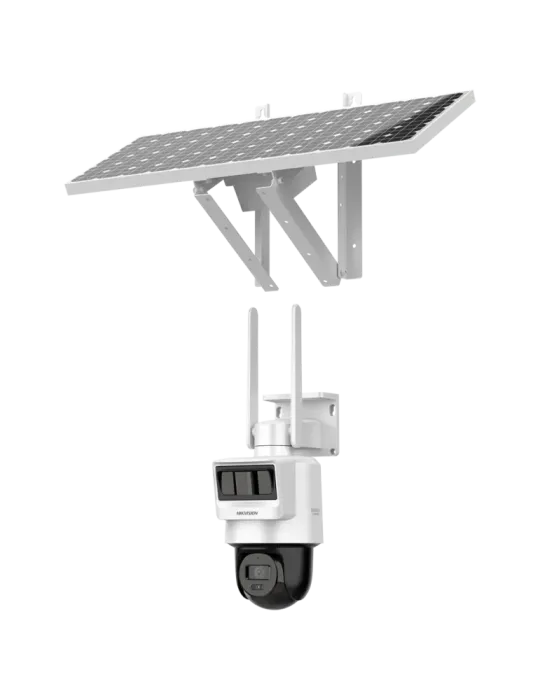 HIKVISION PRO Cámara IP domo PT Solar 4G - Resolución 4 Mpx (2560x1440