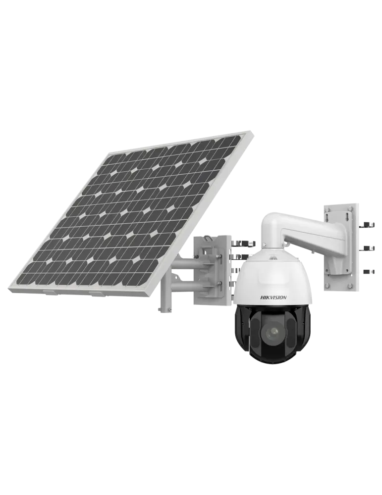 HIKVISION PRO Cámara IP domo PTZ Solar 4G - Resolución 4 Mpx (2560x144