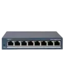 Hikvision Gigabit Switch Gestionable - 8 RJ45 10/100/1000 Mbps - VLAN/