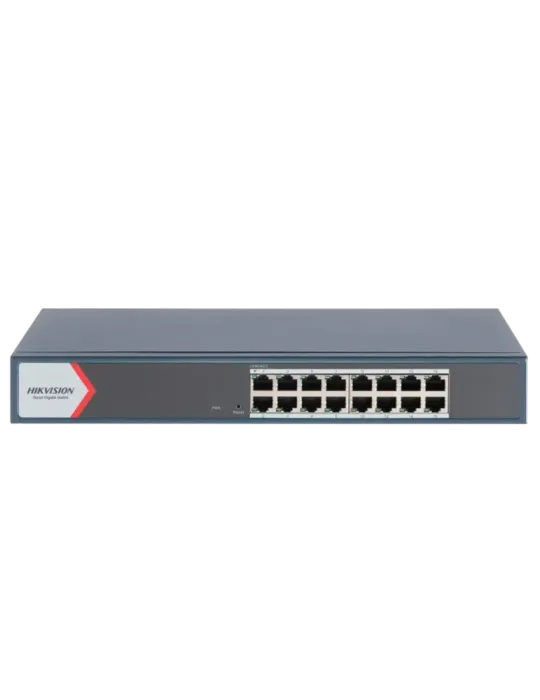 Hikvision Gigabit Switch Gestionable - 16 RJ45 10/100/1000 Mbps - VLAN