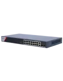 HIKVISION Switch PoE Hikvision - 16 puertos RJ45 GE + 2 puertos Gigabi