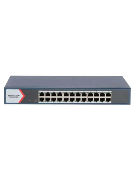 Hikvision Gigabit Switch Gestionable - 24 RJ45 10/100/1000 Mbps - VLAN
