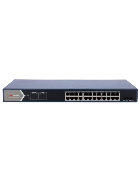 HIKVISION Switch PoE Hikvision - 24 puertos RJ45 GE + 2 puertos Gigabi
