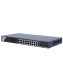 HIKVISION Switch Gestionable Hikvision - 24 puertos RJ45 GE + 4 puerto