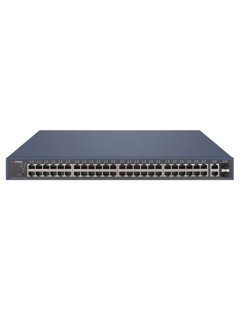 HIKVISION Switch PoE Hikvision - 48 puertos Gigabit + 2 puertos Gigabi