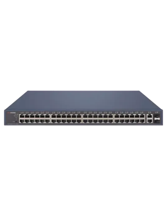 HIKVISION Switch PoE Hikvision - 48 puertos Gigabit + 2 puertos Gigabi