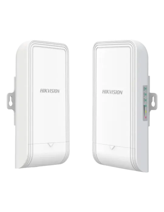 Hikvision - Enlace inalámbrico de hasta 5 km - Frecuencia 5.15 GHz 5.8