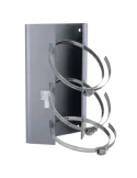 Hikvision - Soporte de poste - 314 mm × 197 mm × 198 mm - Acero inoxid