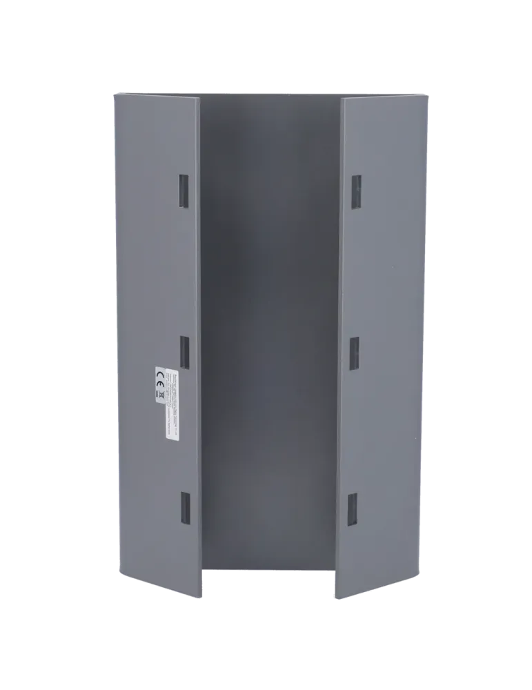 Hikvision - Soporte de poste - 314 mm × 197 mm × 198 mm - Acero inoxid
