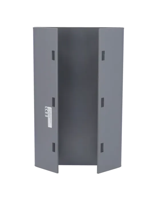 Hikvision - Soporte de poste - 314 mm × 197 mm × 198 mm - Acero inoxid