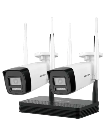 HIKVISION VALUE Kit de Videovigilancia Hikvision Wifi - 2 Cámaras bull