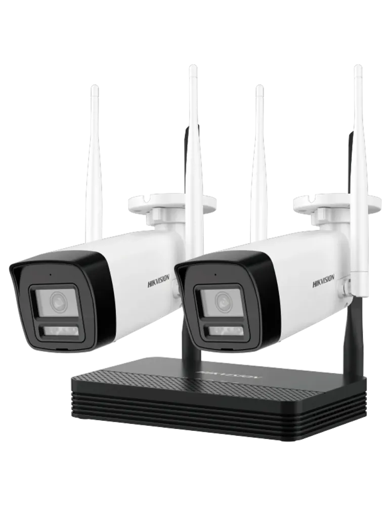 HIKVISION VALUE Kit de Videovigilancia Hikvision Wifi - 2 Cámaras bull
