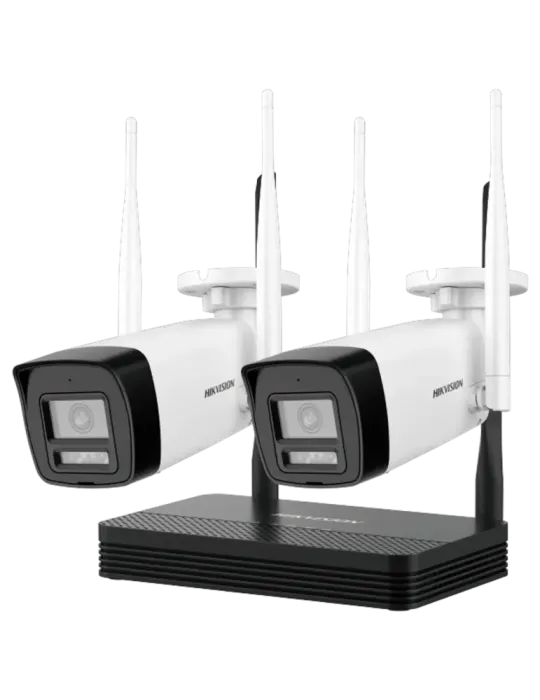 HIKVISION VALUE Kit de Videovigilancia Hikvision Wifi - 2 Cámaras bull