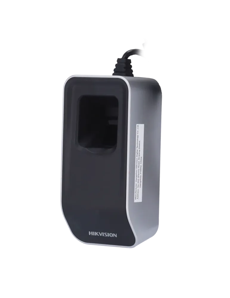 HIKVISION Lector biométrico USB - Huellas dactilares - Grabación segur