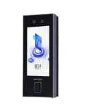 HIKVISION Control de acceso y presencia PoE IP65 - Facial, tarjeta EM,