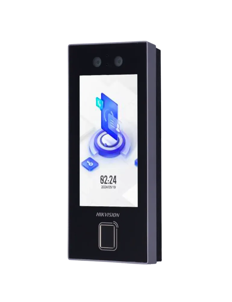 HIKVISION Control de acceso y presencia PoE IP65 - Facial, huella, tar