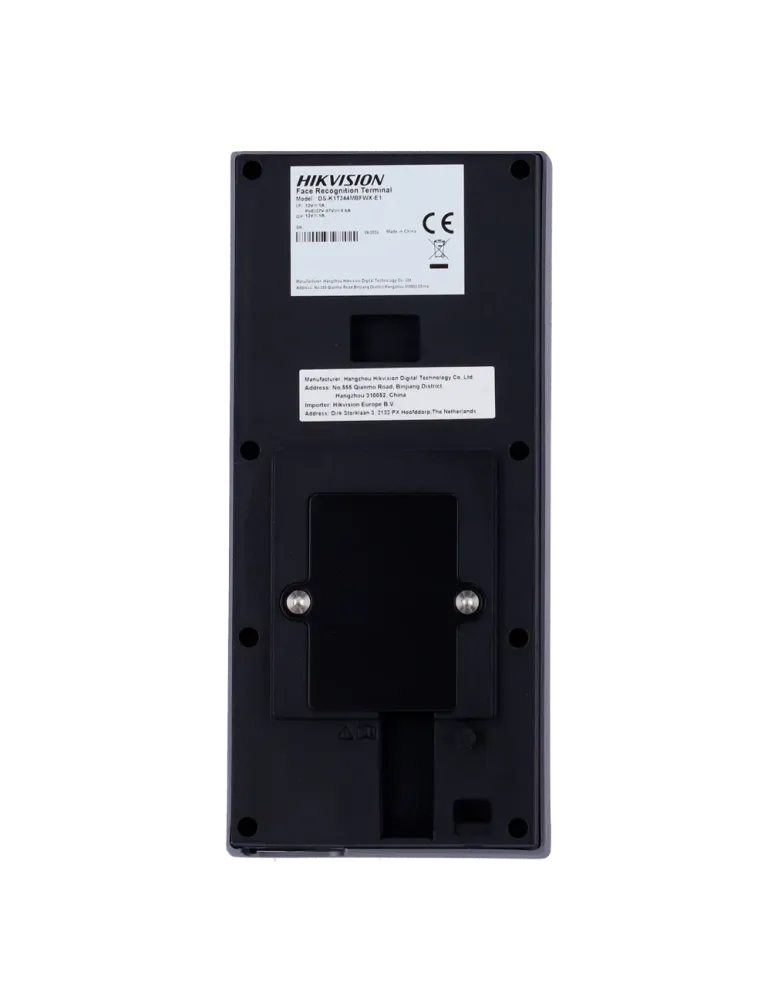 HIKVISION Control de acceso y presencia PoE IP65 - Facial, huella, tar