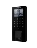 HIKVISION Control de acceso y presencia PoE IP65 - Huella, tarjeta MF