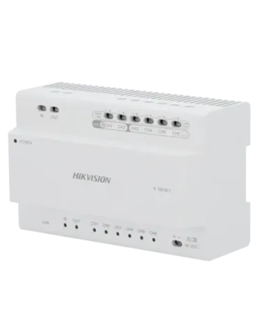 HIKVISION INTERCOM Distribuidor para edificios - 2 hilos HD - 6 grupos