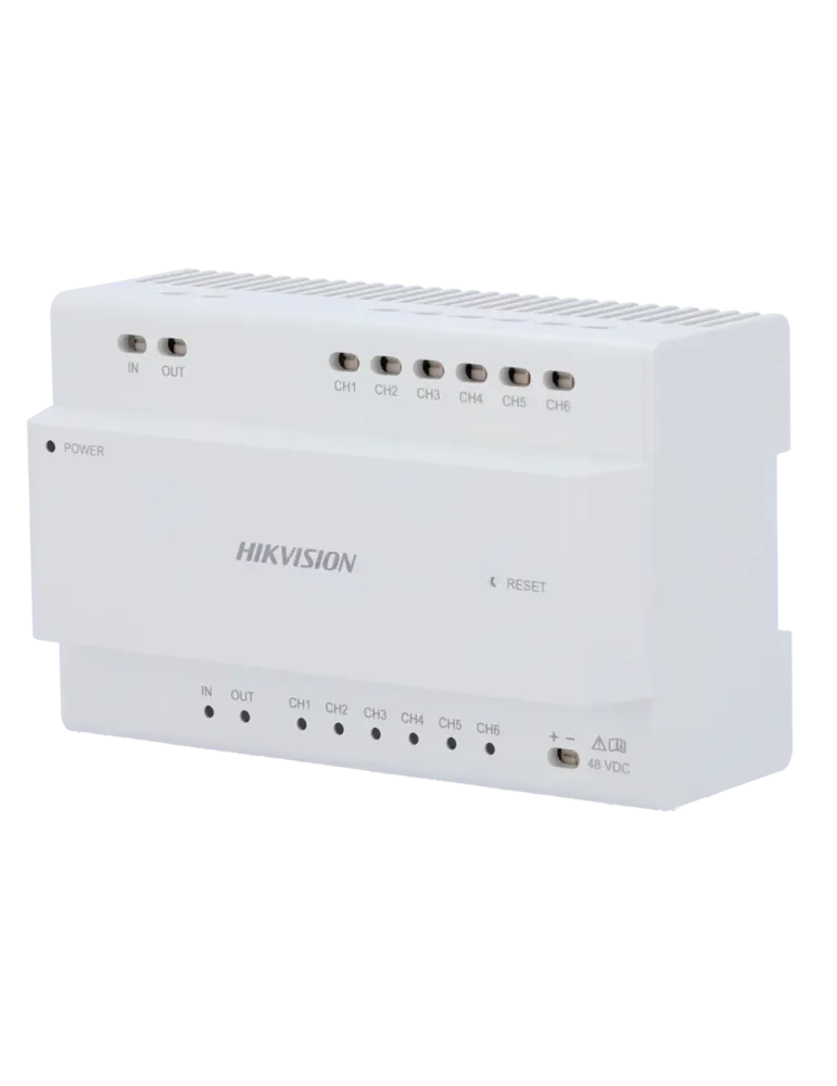 HIKVISION INTERCOM Distribuidor para edificios - 2 hilos HD - 6 grupos