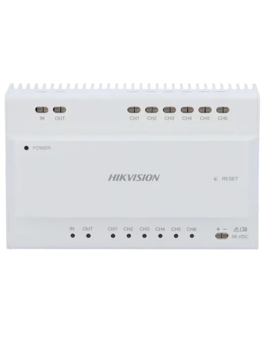 HIKVISION INTERCOM Distribuidor para edificios - 2 hilos HD - 6 grupos