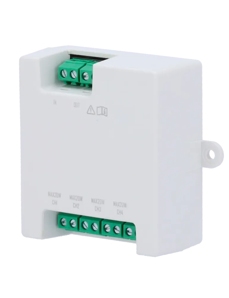 HIKVISION INTERCOM Distribuidor para edificios - 4 grupos de 2 hilos H