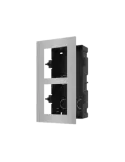 HIKVISION Panel frontal y caja de registro encastrada - Hasta 2 módulo