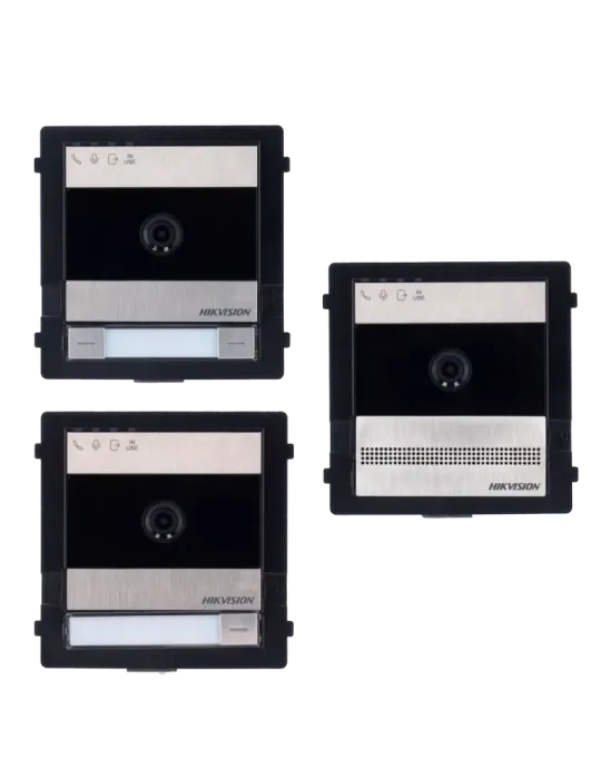 HIKVISION INTERCOM Videoportero 2 hilos HD de acero inoxidable - Cámar