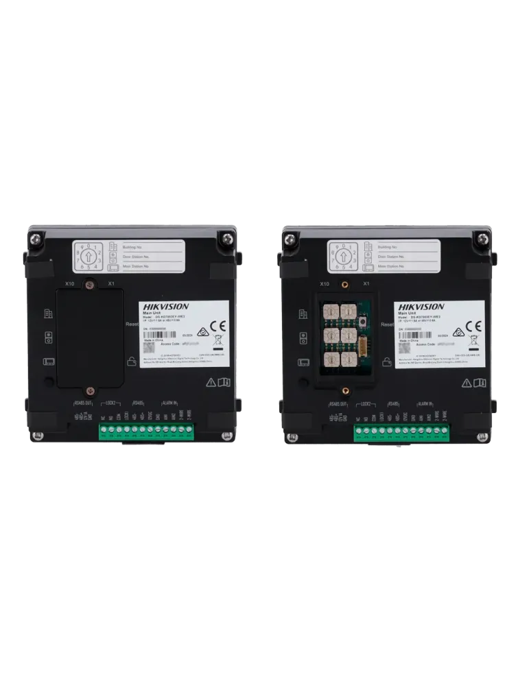 HIKVISION INTERCOM Videoportero 2 hilos HD de acero inoxidable - Cámar