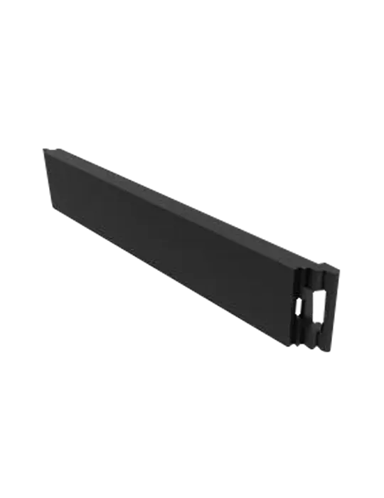 HIKVISION Tapa ciega - Oculta botonera sin uso - Color negro - Discret