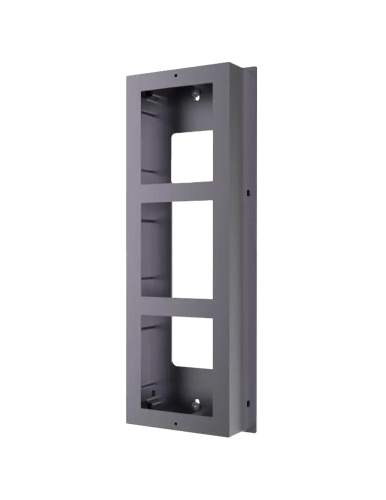 HIKVISION Caja de registro en superficie - Hasta 3 módulos - Compatibl