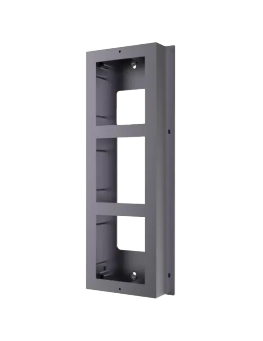 HIKVISION Caja de registro en superficie - Hasta 3 módulos - Compatibl