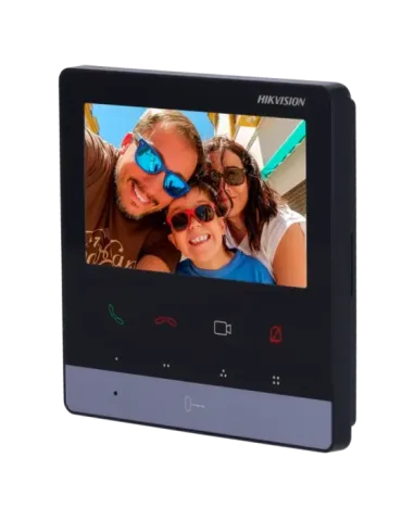 HIKVISION INTERCOM Monitor para videoportero - Pantalla TFT de 4.3″ -