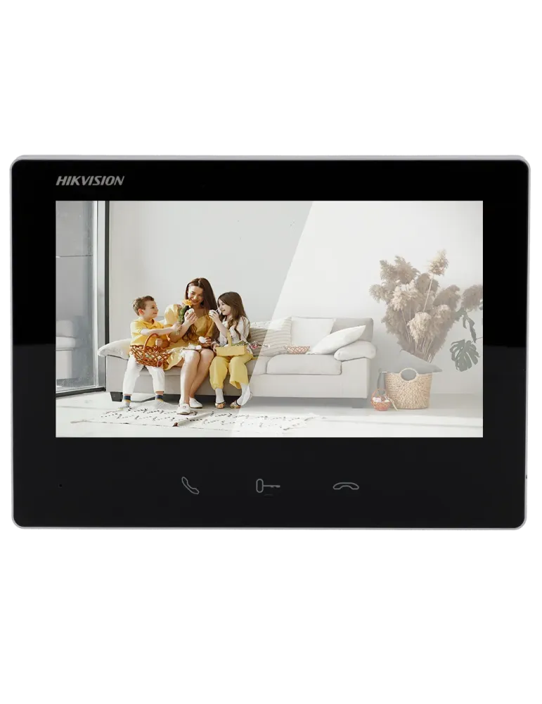 HIKVISION INTERCOM Monitor para videoportero - Pantalla TFT de 7″ - Au