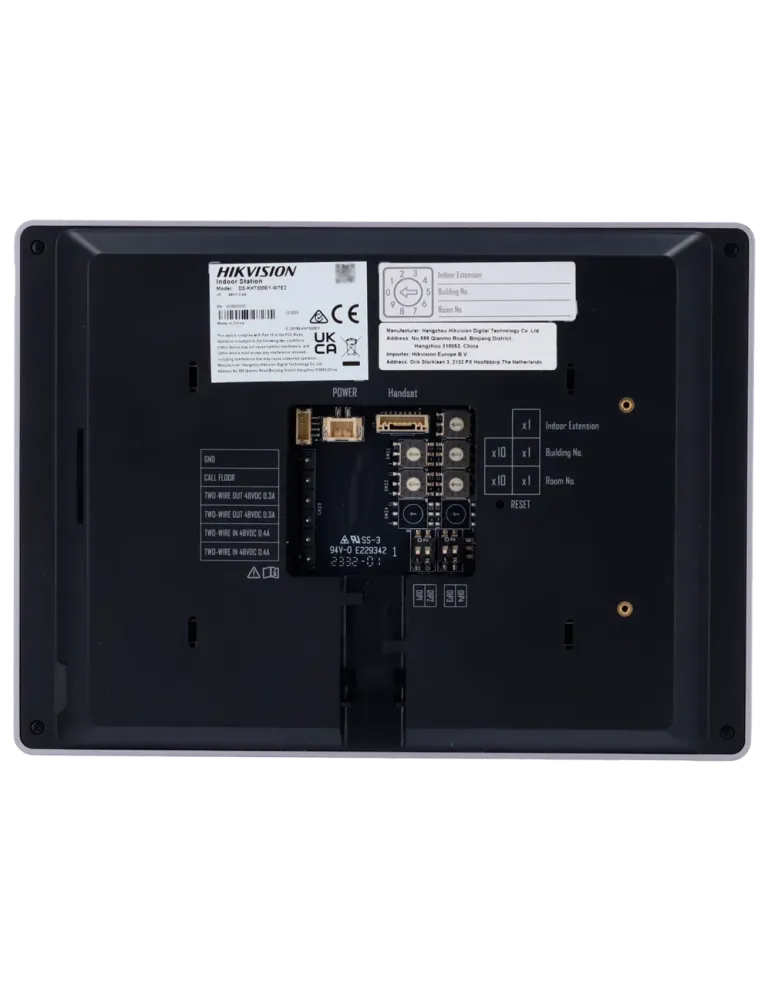 HIKVISION INTERCOM Monitor para videoportero - Pantalla TFT de 7″ - Au