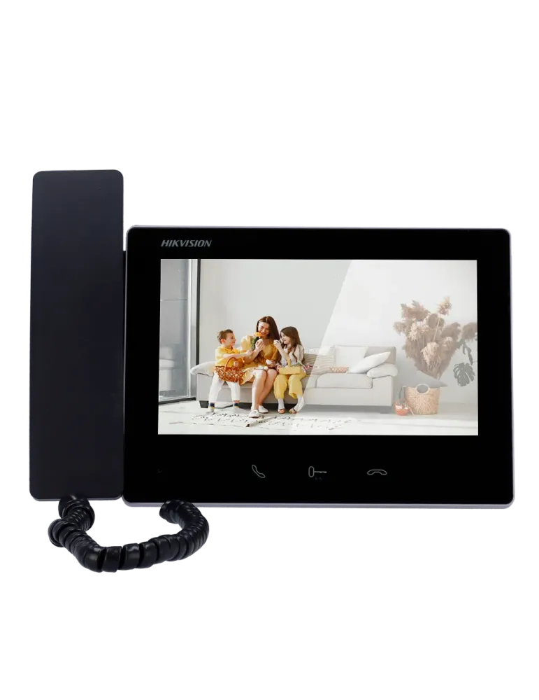 HIKVISION INTERCOM Monitor para videoportero - Pantalla TFT de 7″ - Au