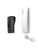 HIKVISION Kit de portero - Tecnología 2 hilos analógico - Placa y tele