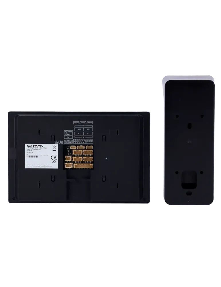 HIKVISION Kit de videoportero - Tecnología 4 hilos analógico y WiFi -