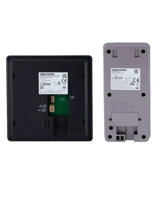 HIKVISION Kit de videoportero - Tecnología IP y WiFi - Placa y monitor