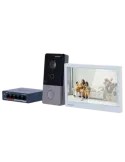 HIKVISION Kit de videoportero - Tecnología IP y WiFi | Switch PoE - Pl