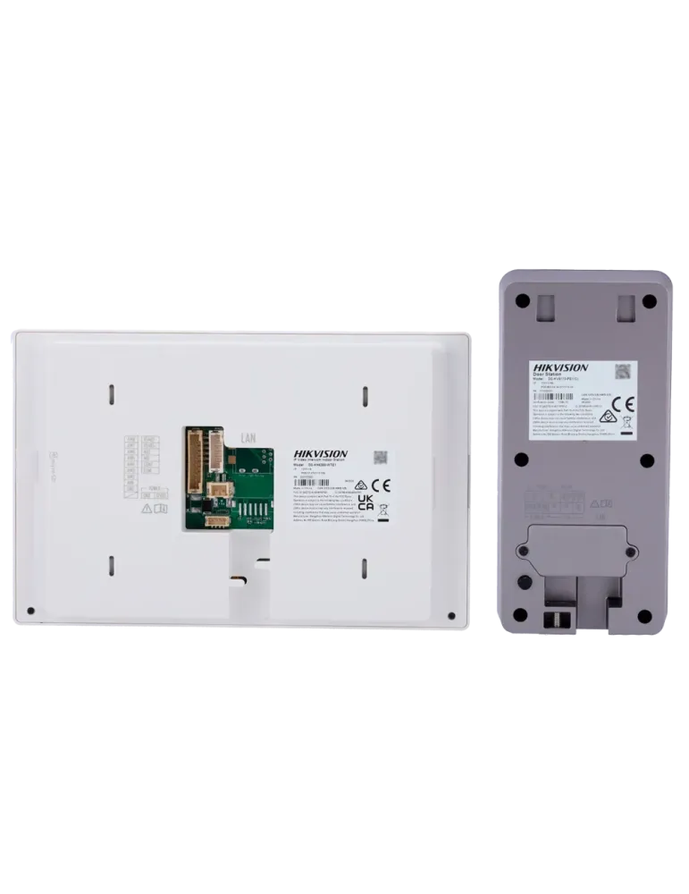 HIKVISION Kit de videoportero - Tecnología IP y WiFi | Switch PoE - Pl