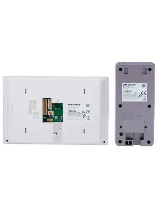 HIKVISION Kit de videoportero - Tecnología IP y WiFi | Switch PoE - Pl
