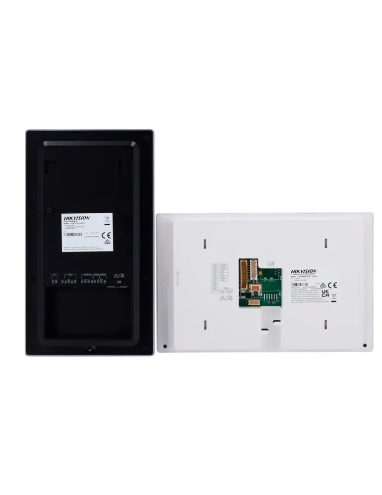 HIKVISION Kit de videoportero - Tecnología IP y WiFi - Placa y monitor