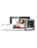 HIKVISION Kit de videoportero - Tecnología 2 hilos con TCP/IP y WiFi -