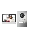 HIKVISION Kit de videoportero - Tecnología 2 hilos con TCP/IP y WiFi -